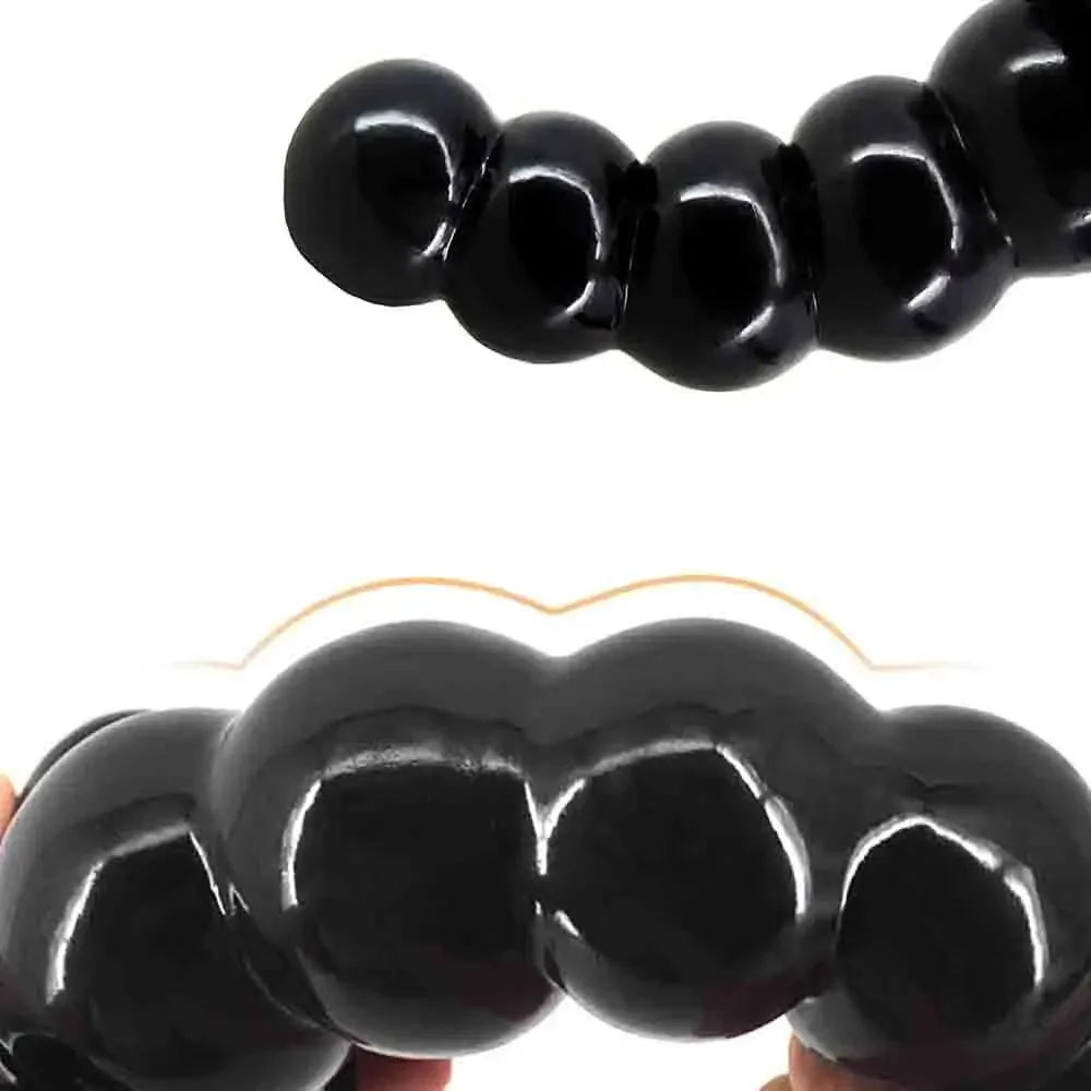 Huge Dildo Butt Plug - Graduated Beads Anal Dildos Sex Toys for Men Women
