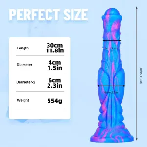 Huge Horse Dildo Butt Plug - 12 inch Realistic Dildos Silicone G Spot Anal Sex Toys