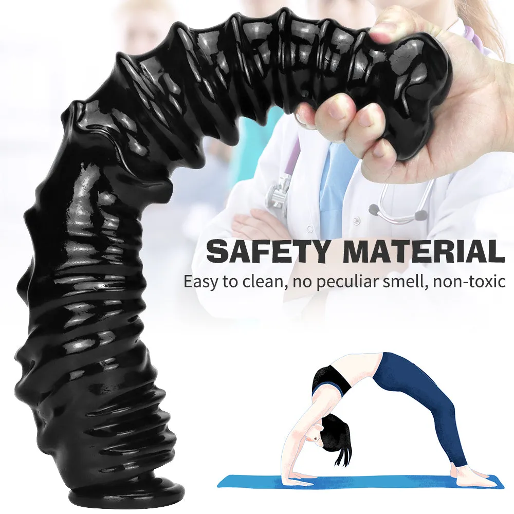 Huge Monster Dildo Anal Plug - Fantasy Animal Dildos Big Threads Prostate Massager