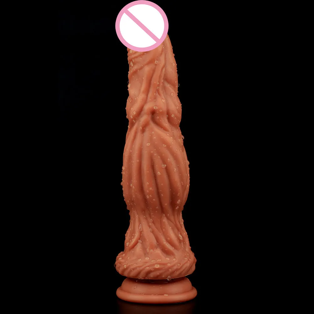 Huge Silicone Anal Dildo Butt Plug - Fantasy Monsterdildo Vaginal Prostate Massager