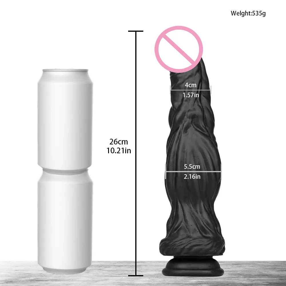 Huge Silicone Anal Dildo Butt Plug - Fantasy Monsterdildo Vaginal Prostate Massager