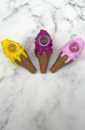 Ice Cream Silicone Pipe