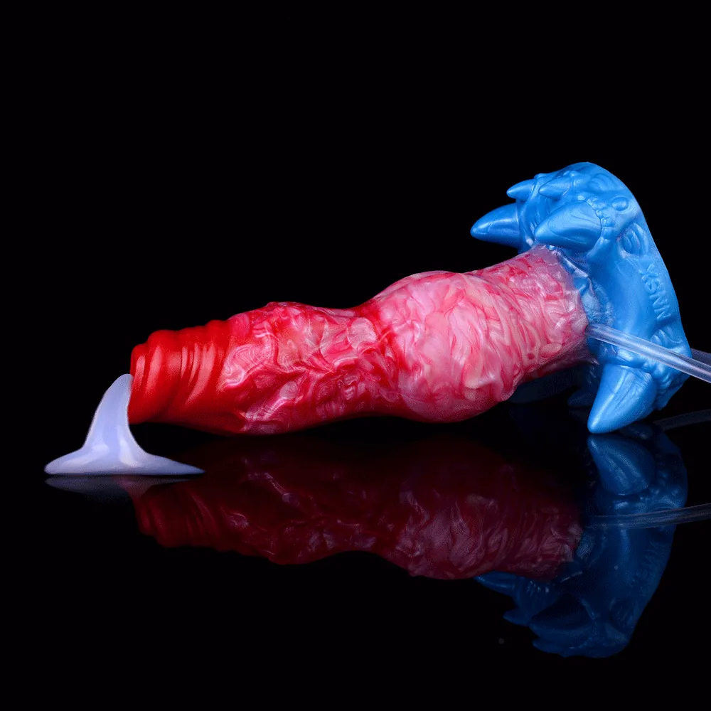 Inflatable Monster Dildo Anal Sex Toys for Women - Fantasy Dragondildo Crawl Clit Stimulator Masturbator