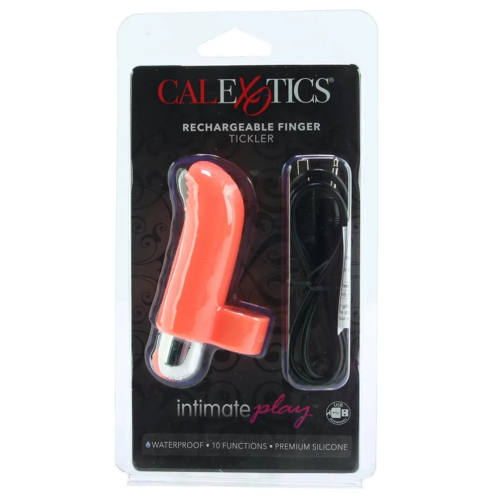 Intimate Play Finger Tickler Vibe | Orange