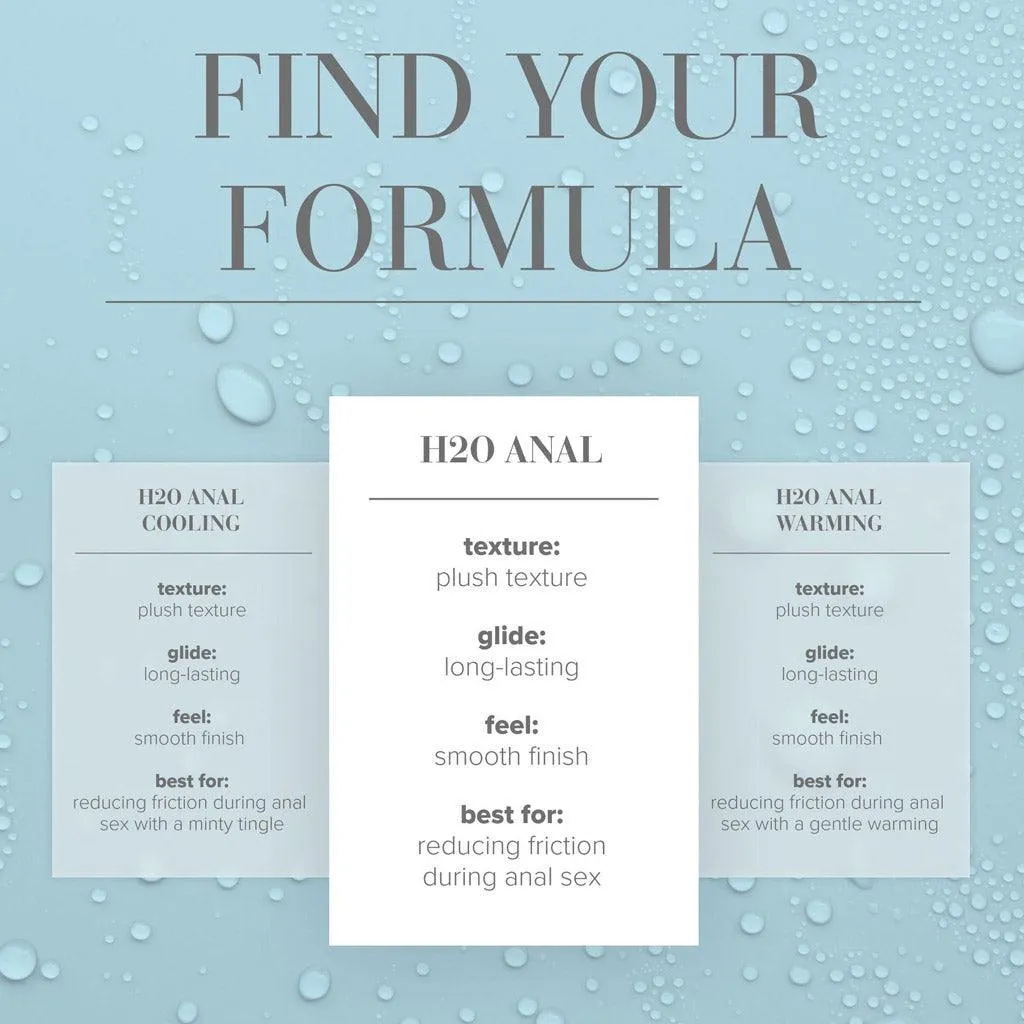 JO H20 Anal Water Based Anal Lubricant