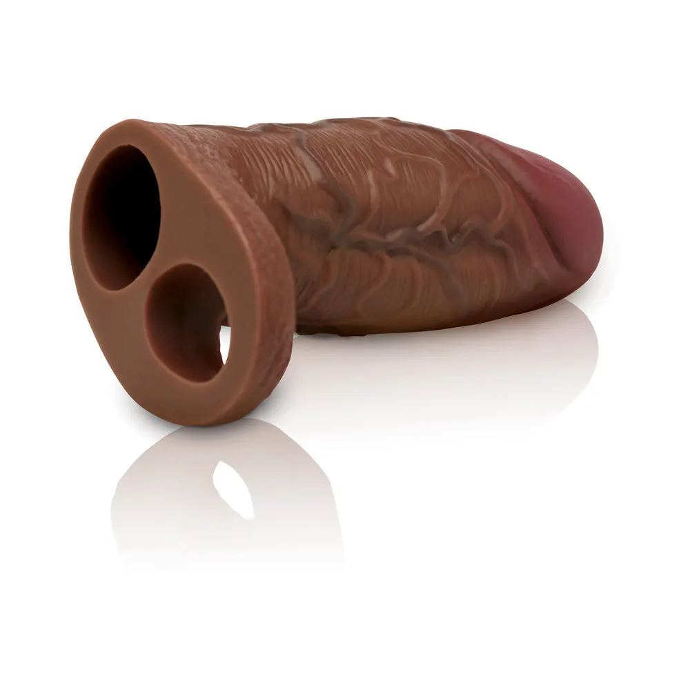 JOCK Silicone Penis Extension Sleeve Dark