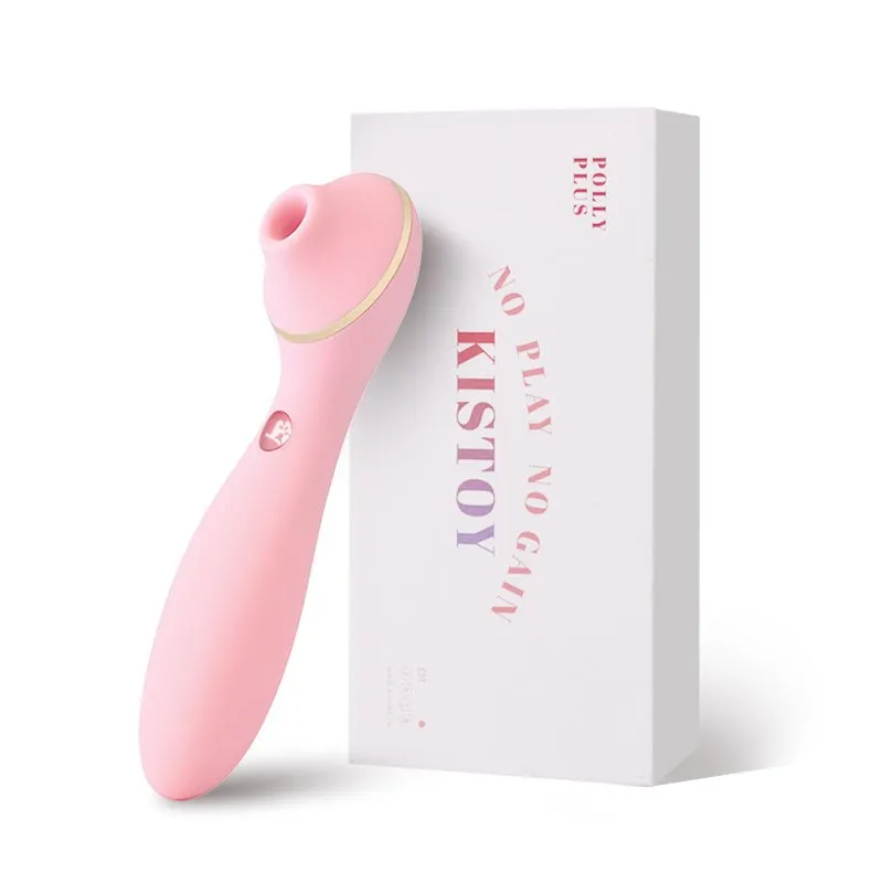 KISSTOY Polly Plus Rechargeable Whisper Quiet Clitoral Suction Stimulator