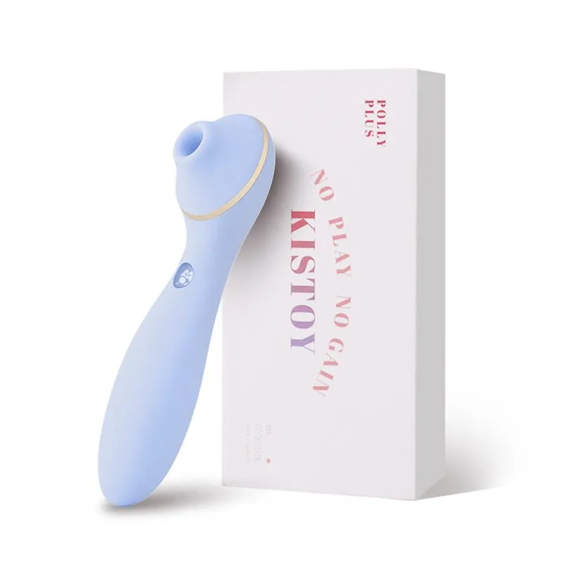 KISSTOY Polly Plus Rechargeable Whisper Quiet Clitoral Suction Stimulator