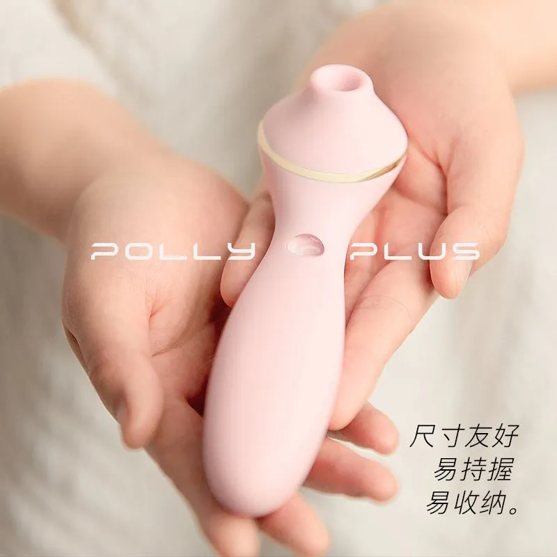 KISSTOY Polly Plus Rechargeable Whisper Quiet Clitoral Suction Stimulator