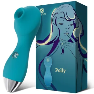 KISSTOY POLLY RECHARGEABLE WHISPER QUIET CLITORAL SUCTION STIMULATOR