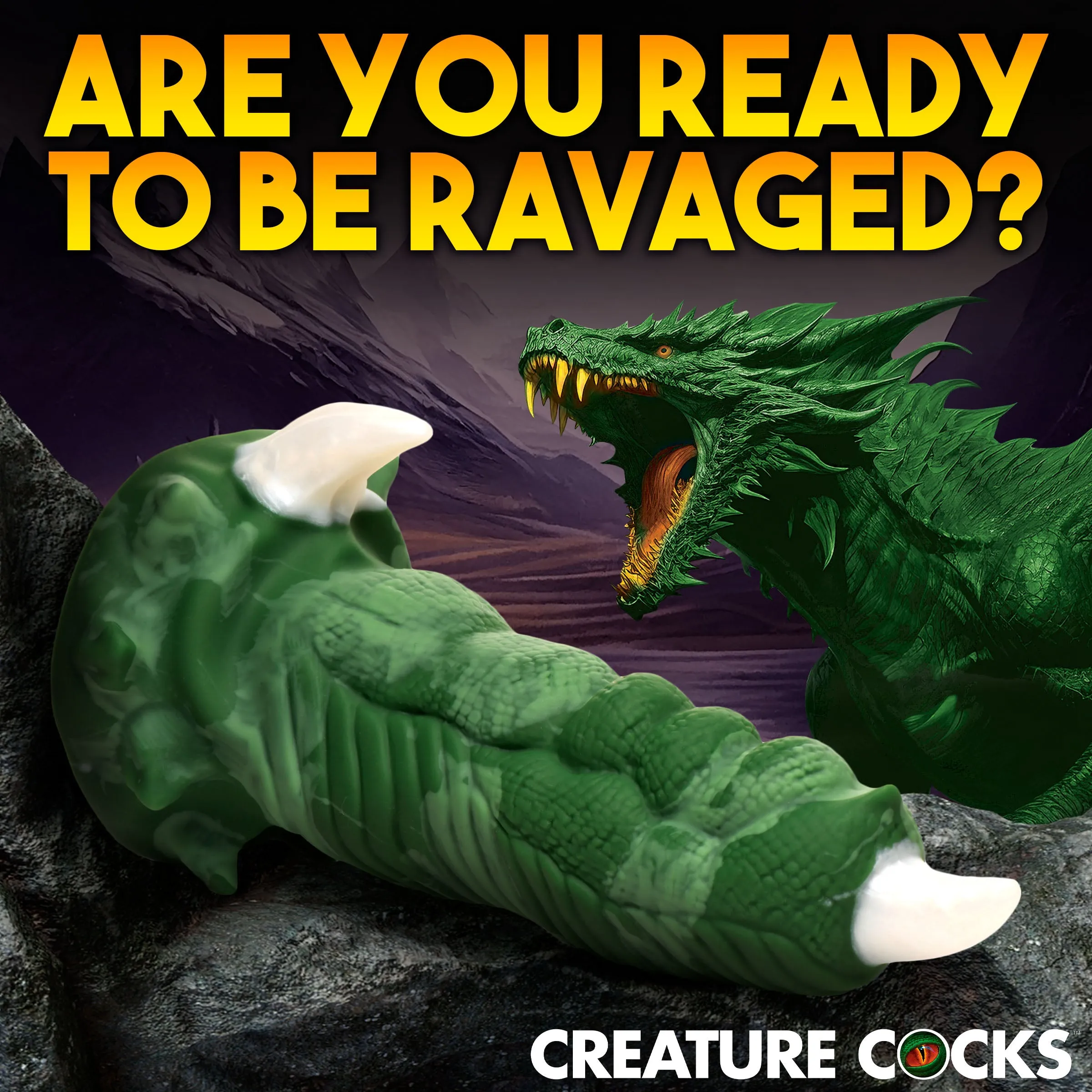 Large Dragon Claw Dildo