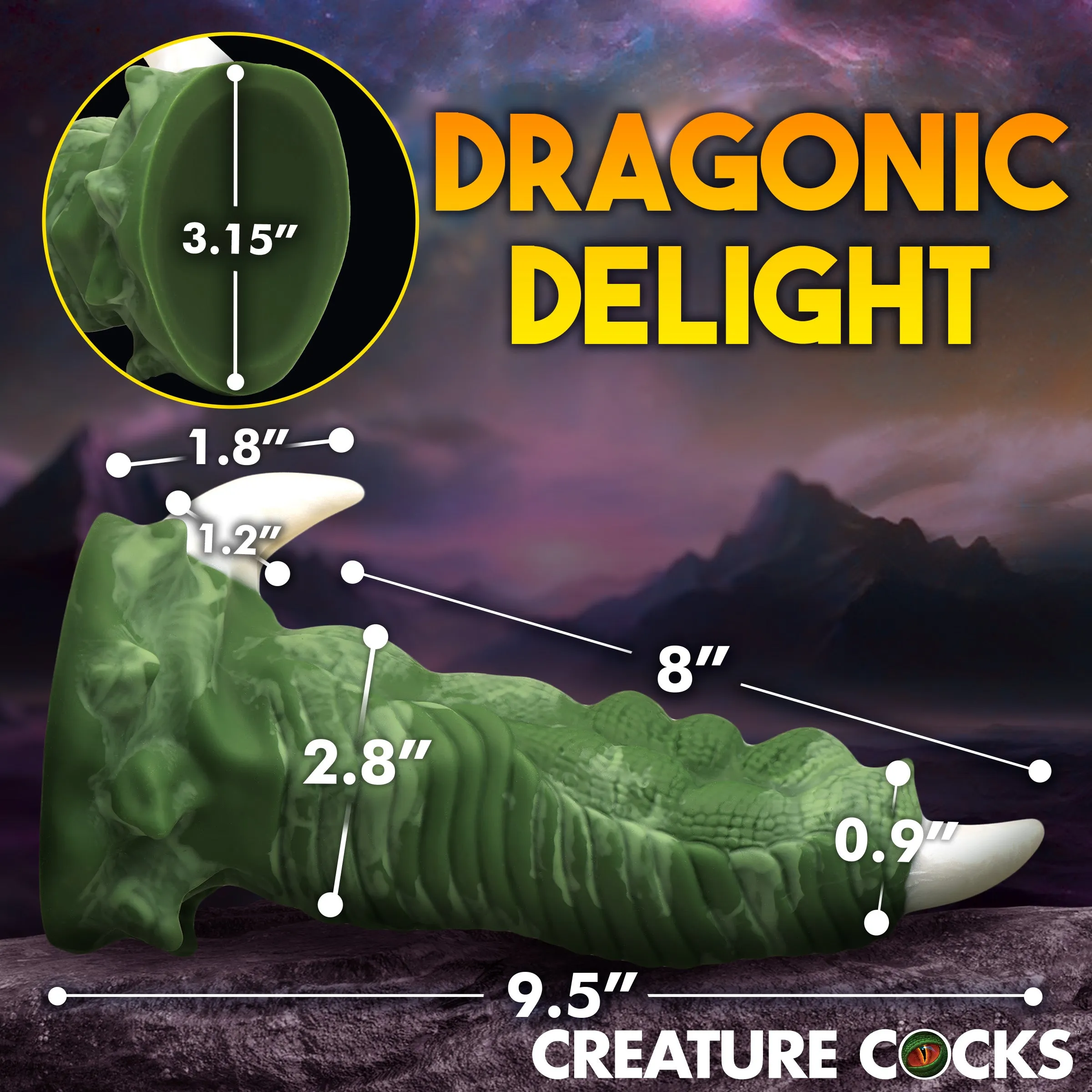 Large Dragon Claw Dildo