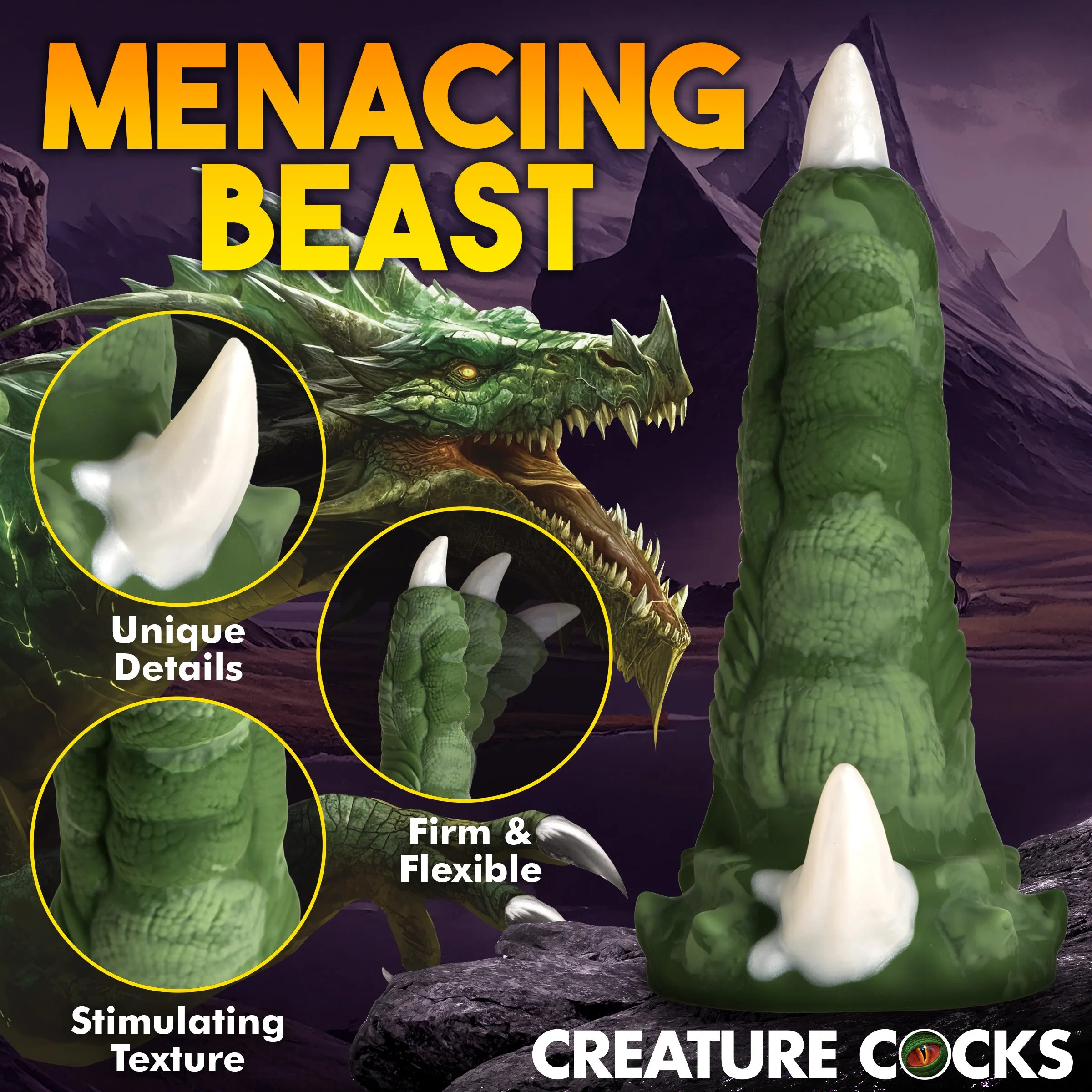 Large Dragon Claw Dildo