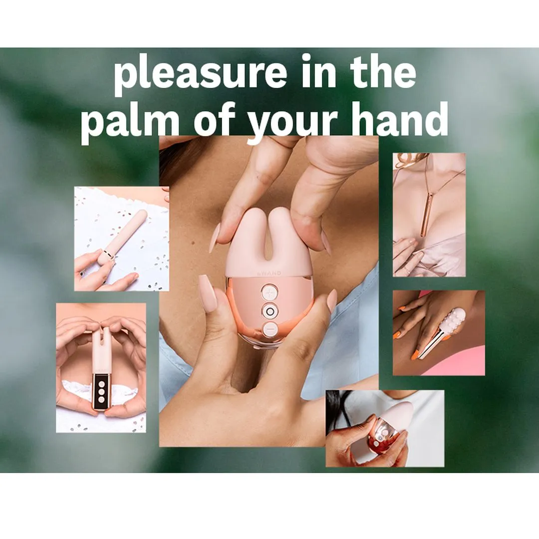 Le Wand Chrome Double Motor Vibrator - Rose Gold