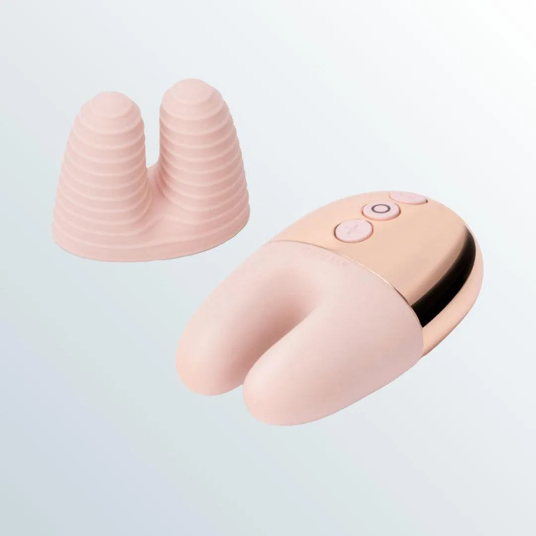 Le Wand Chrome Double Motor Vibrator - Rose Gold