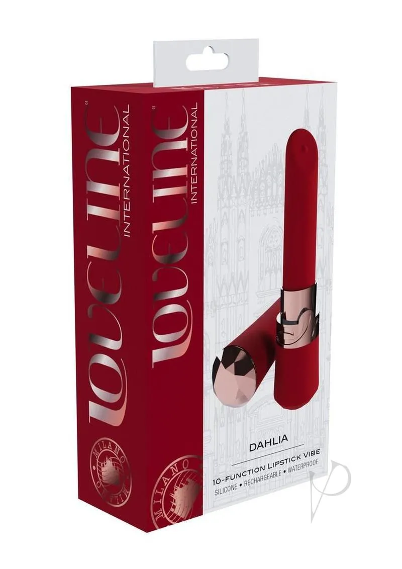 Loveline Dahlia Vibrator Red