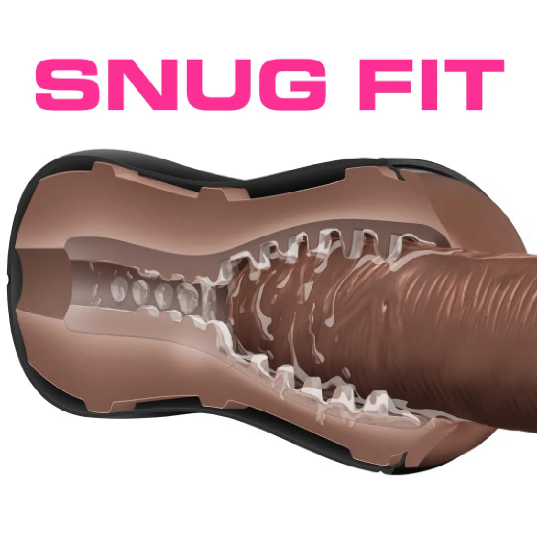 Loverboy DJ Self Lubricating Butt Stroker - Chocolate
