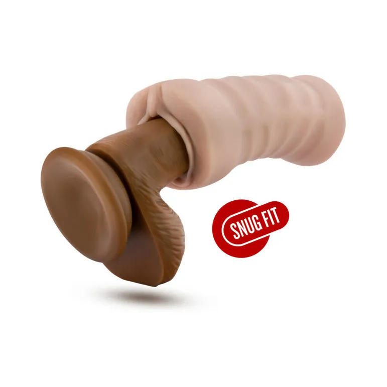 M For Men Ashley Vibrating Pussy Masturbator - Vanilla