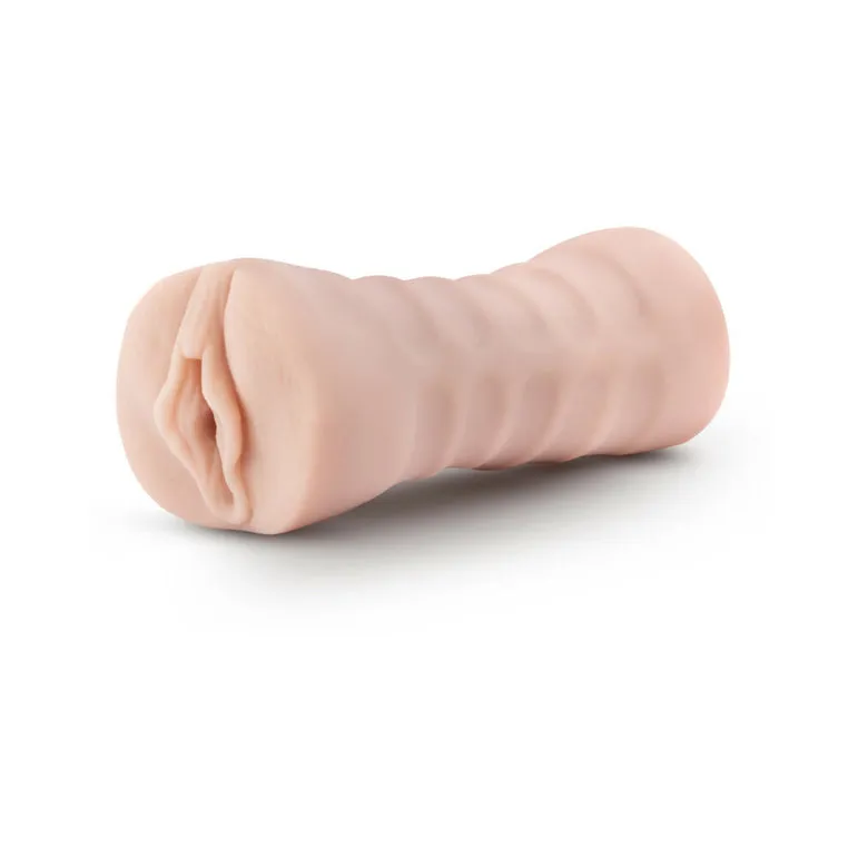 M For Men Ashley Vibrating Pussy Masturbator - Vanilla