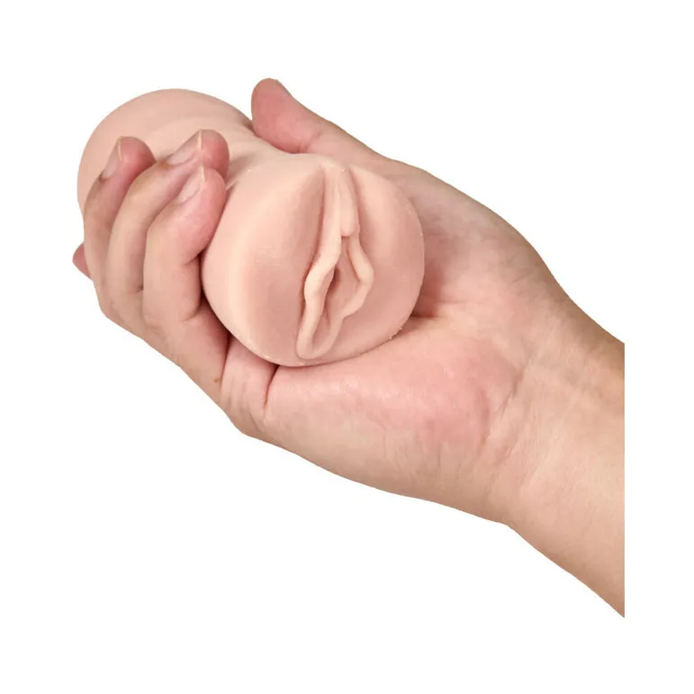 M For Men Ashley Vibrating Pussy Masturbator - Vanilla