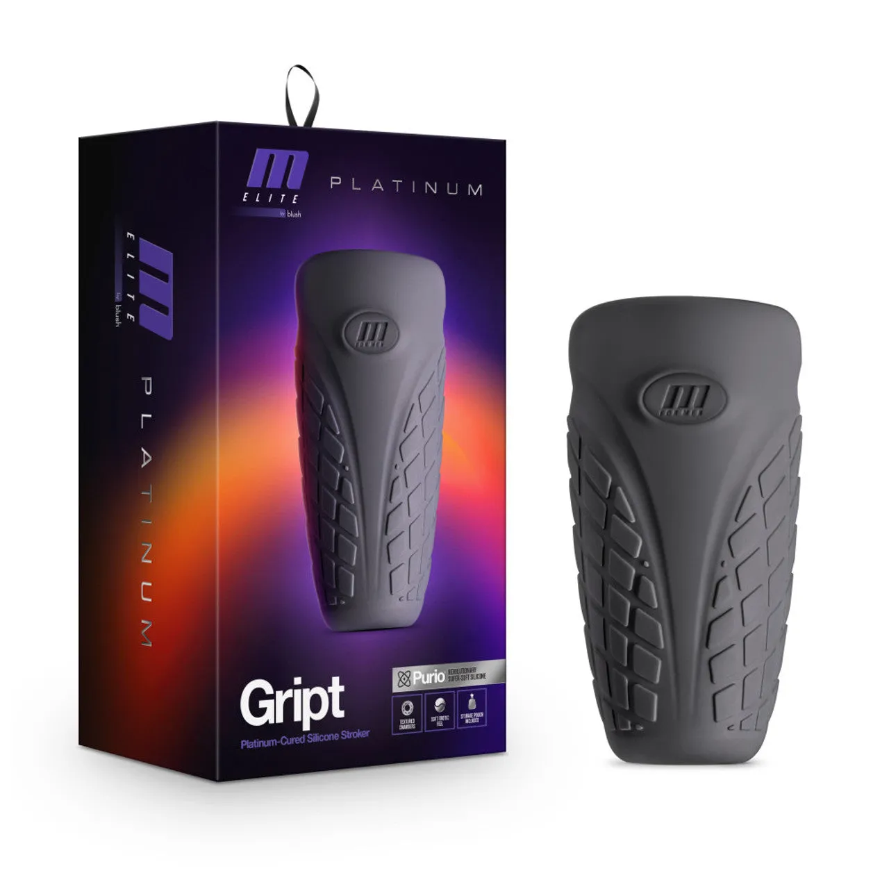 M For Men Gript Discreet Silicone Penis Stroker