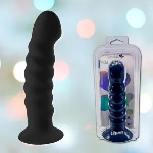 Maia 'Kendall' 8 Silicone Dildo - Black