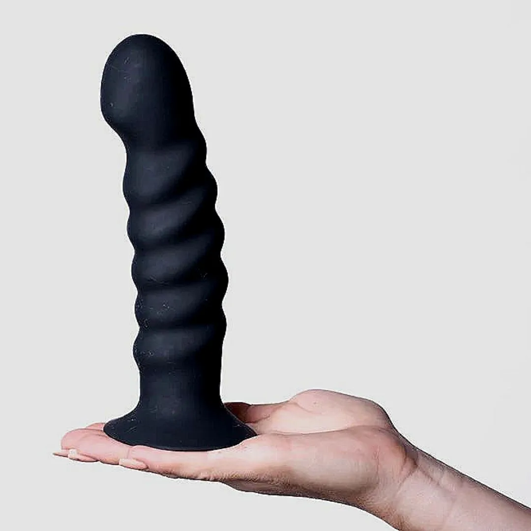 Maia 'Kendall' 8 Silicone Dildo - Black