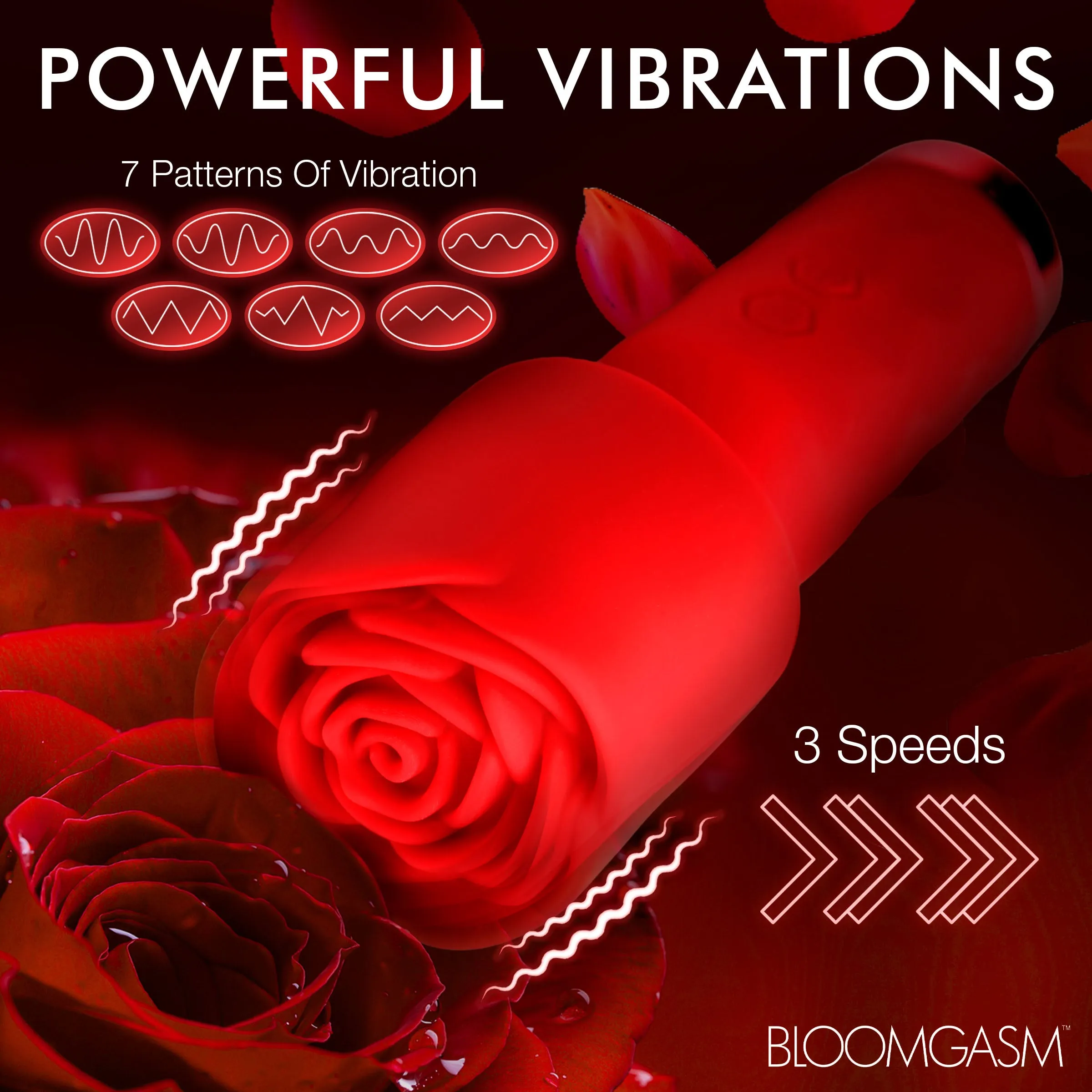 Mini Pleasure Rose Wand