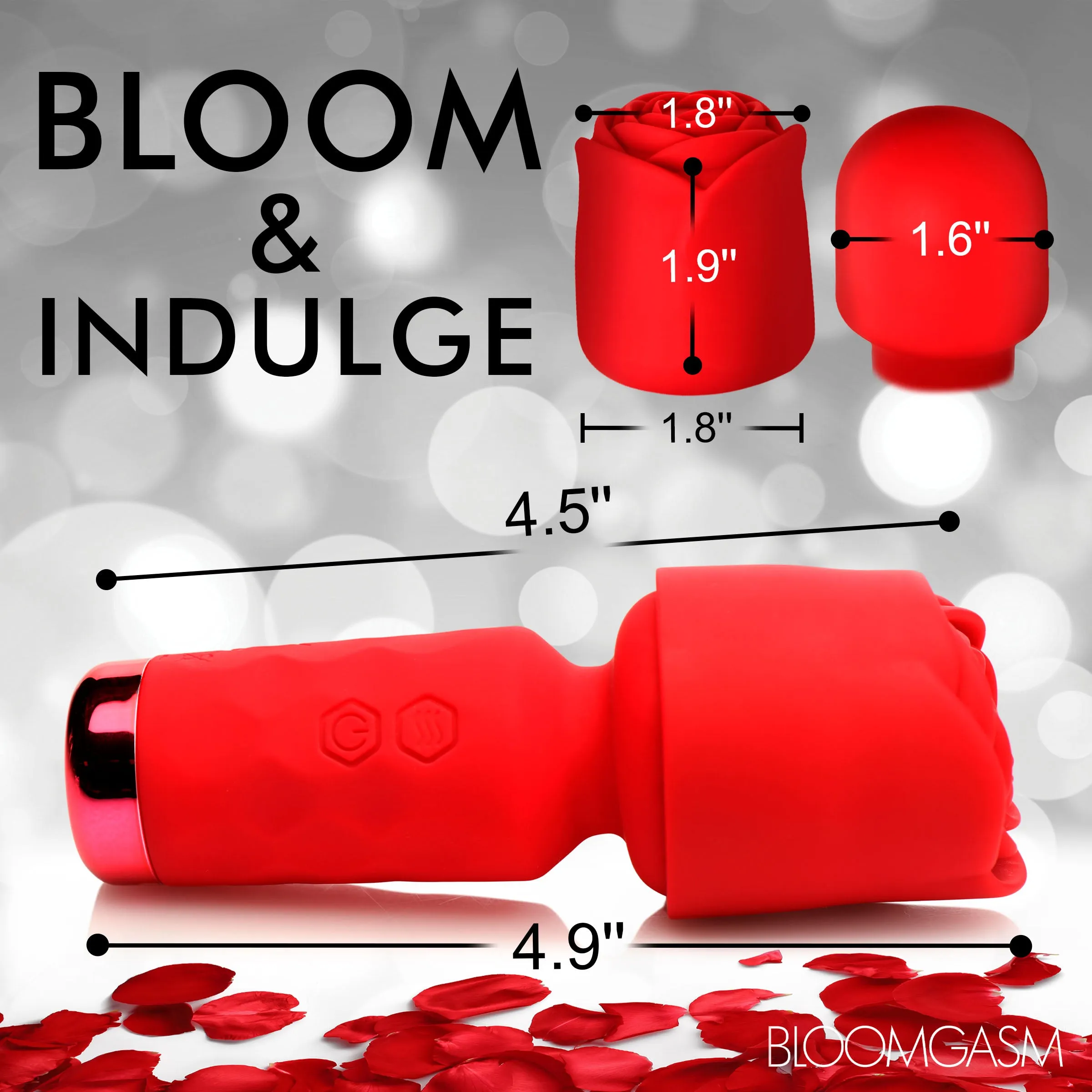 Mini Pleasure Rose Wand