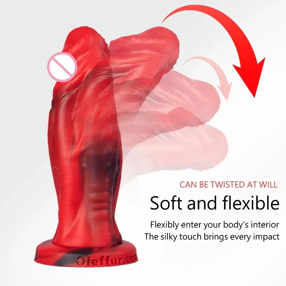 Monster Anal Dildo Sex Toys - Big Silicone Dragon Dildos Butt Plug Vagina Anal Stimulation