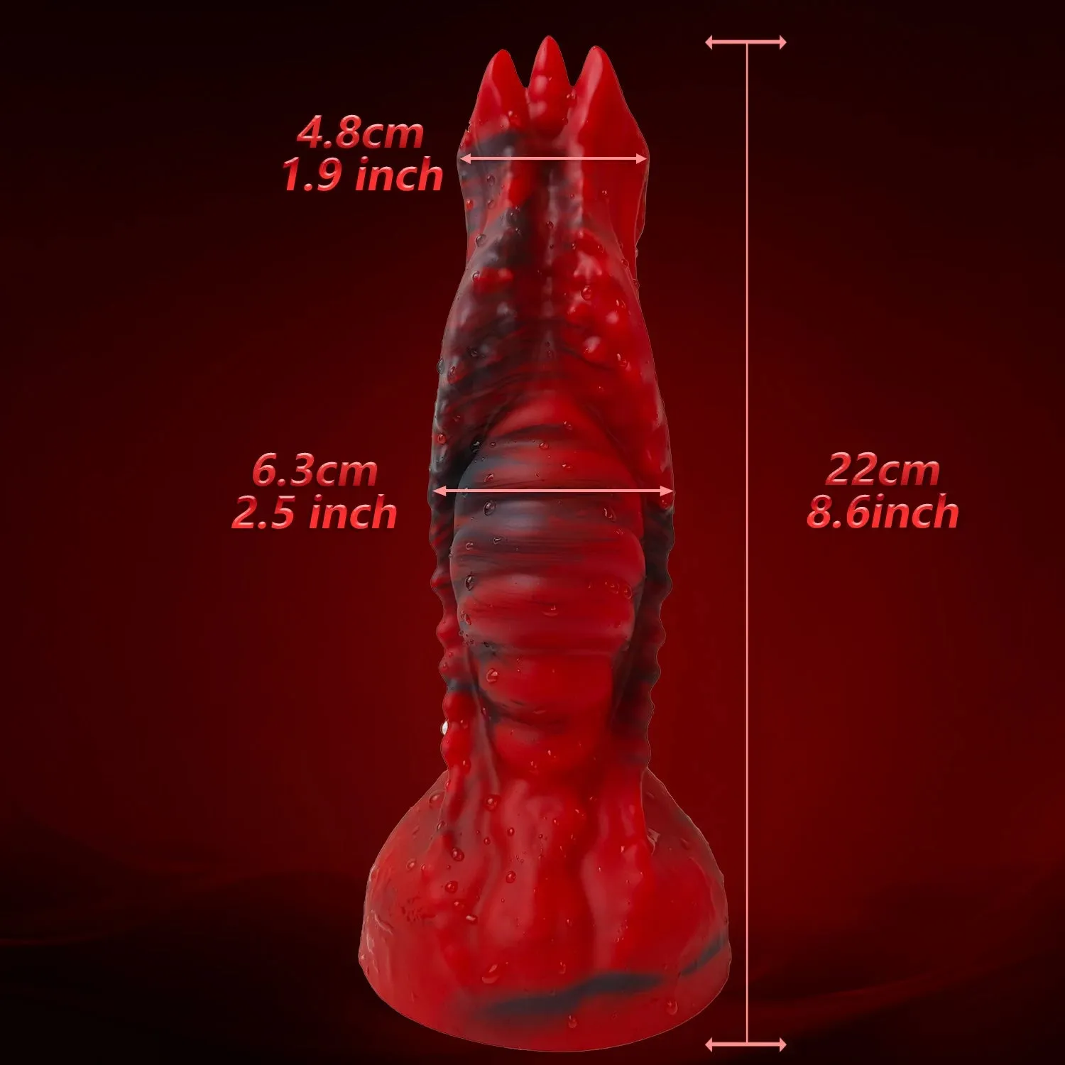 Monster Dragondildo Butt Plug - Silicone Anal Fantasy Dildos Ride Female Sex Toys