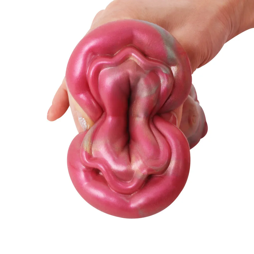 Monster Pocket Pussy Penis Masturbation - Beast Silicone Vagina Male Sex Toy
