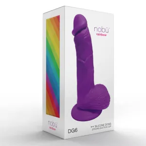 Nobu Rainbow DG6 Silicone Dong