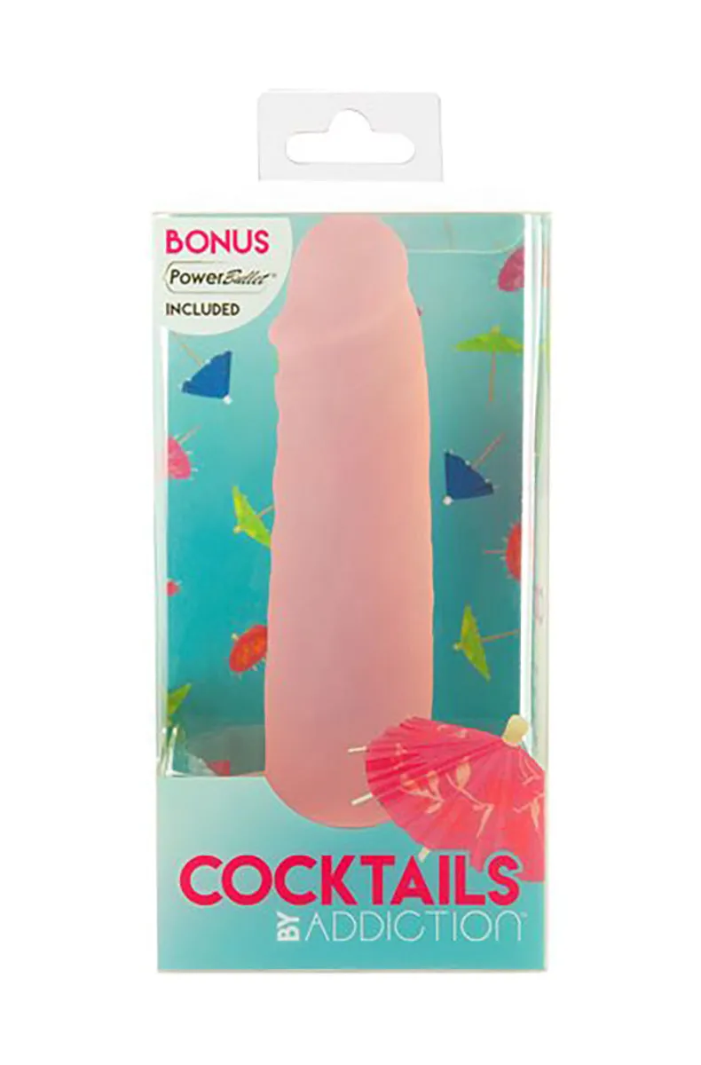 Peach Bellini Cocktails 5.5 inch Silicone Dildo