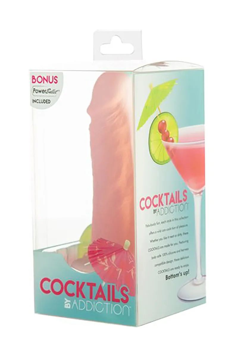 Peach Bellini Cocktails 5.5 inch Silicone Dildo
