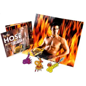 Pin the Hose on the Fireman Game by Little Geenie