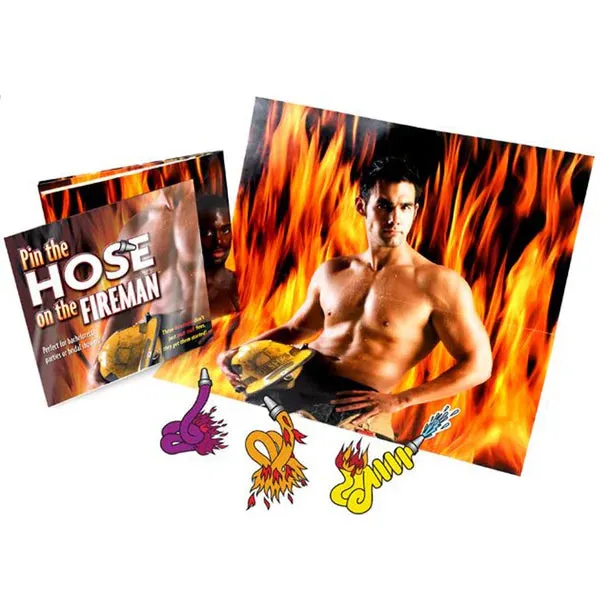 Pin the Hose on the Fireman Game by Little Geenie
