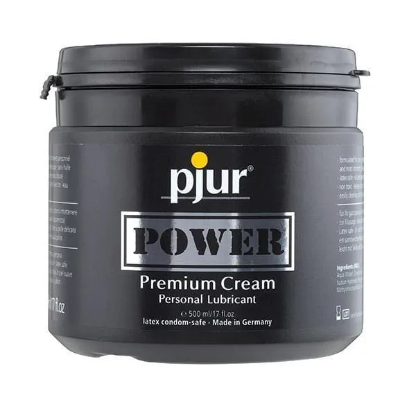 Pjur - Power Premium Cream Water Silicone Personal Lubricant