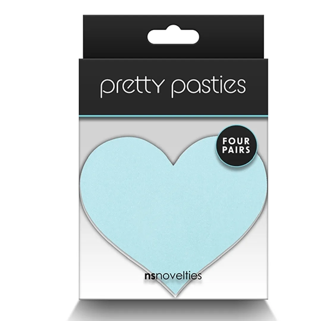 Pretty Pasties Hearts in Assorted Colours Set of 4
