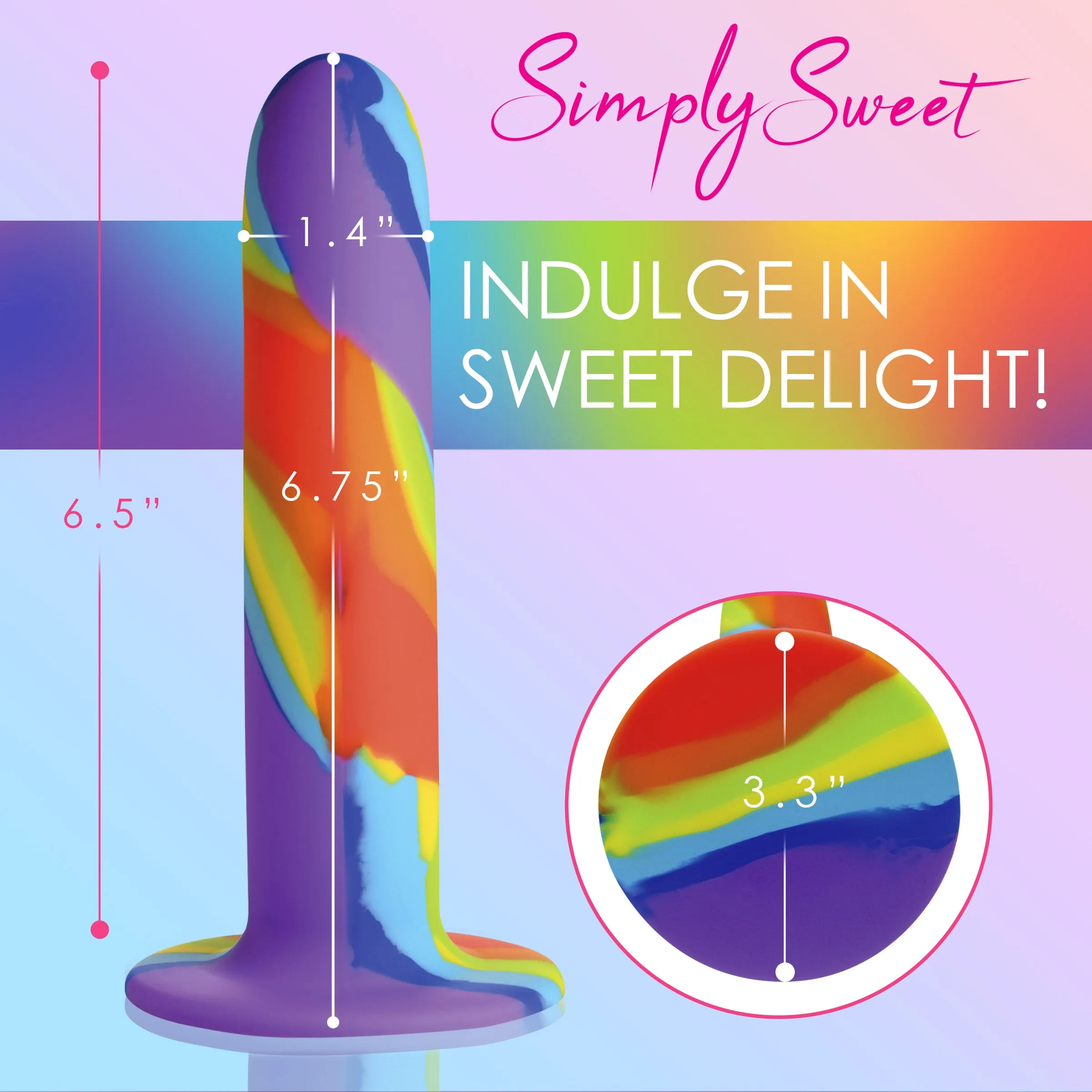 Rainbow Dildo