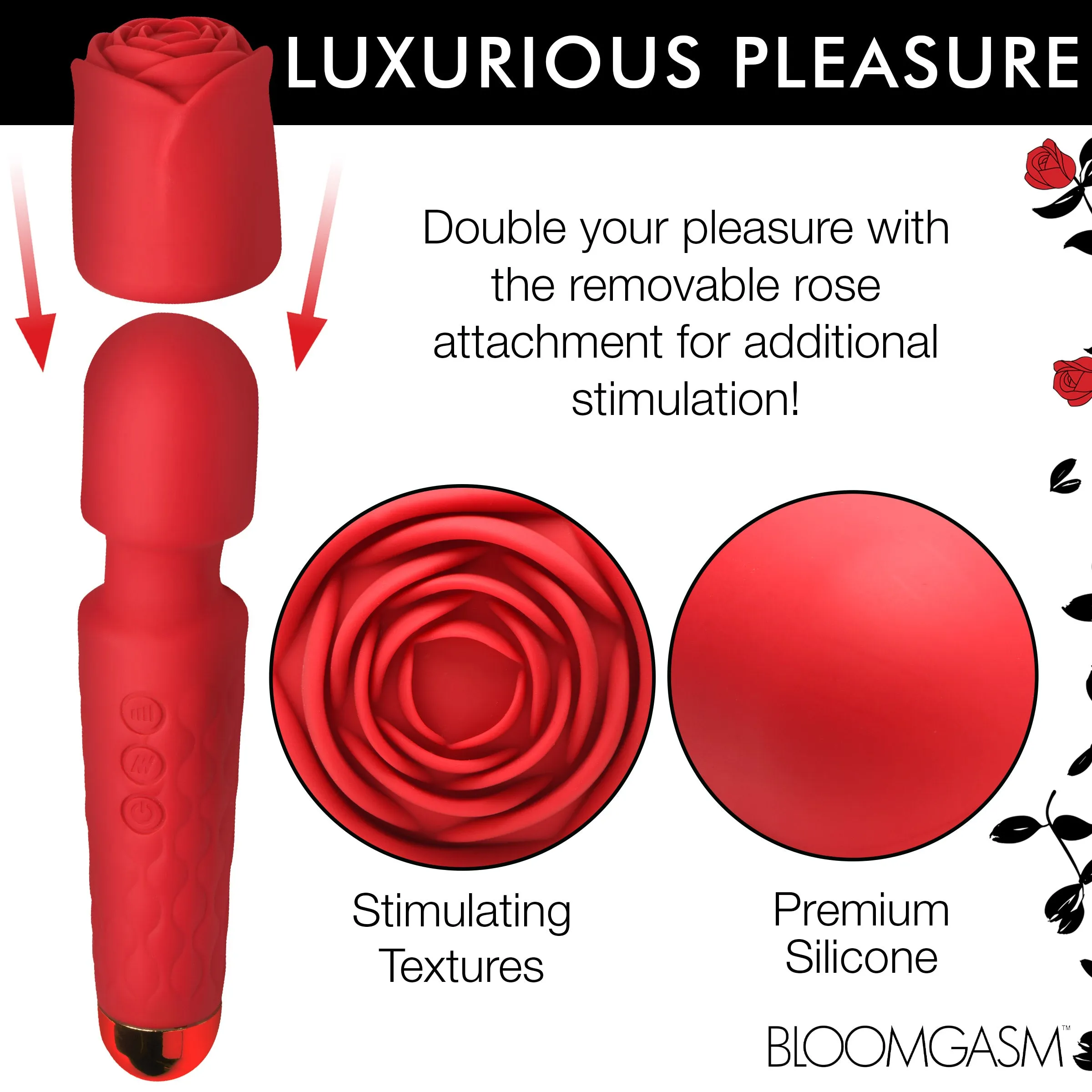 Rechargeable Rose Wand