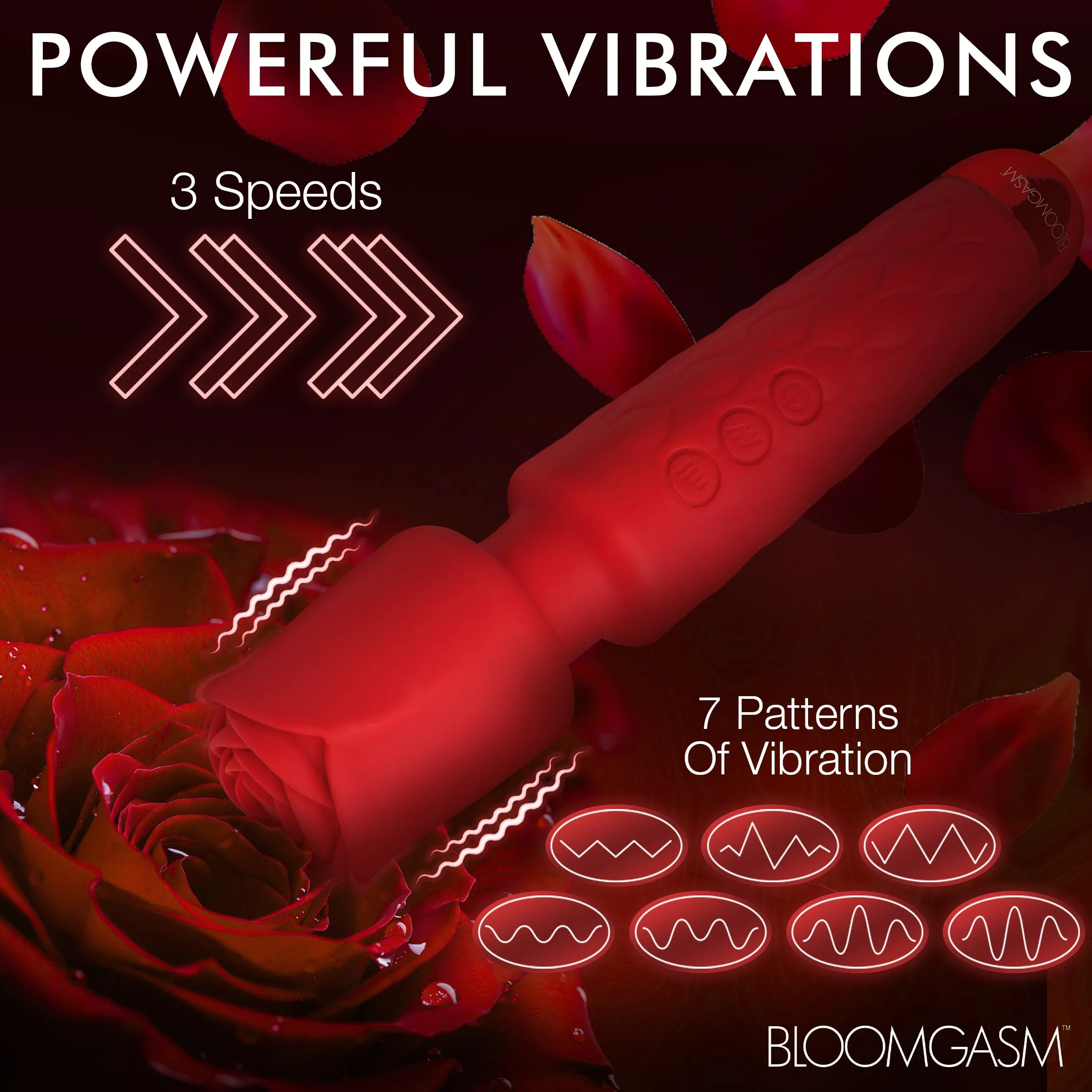 Rechargeable Rose Wand