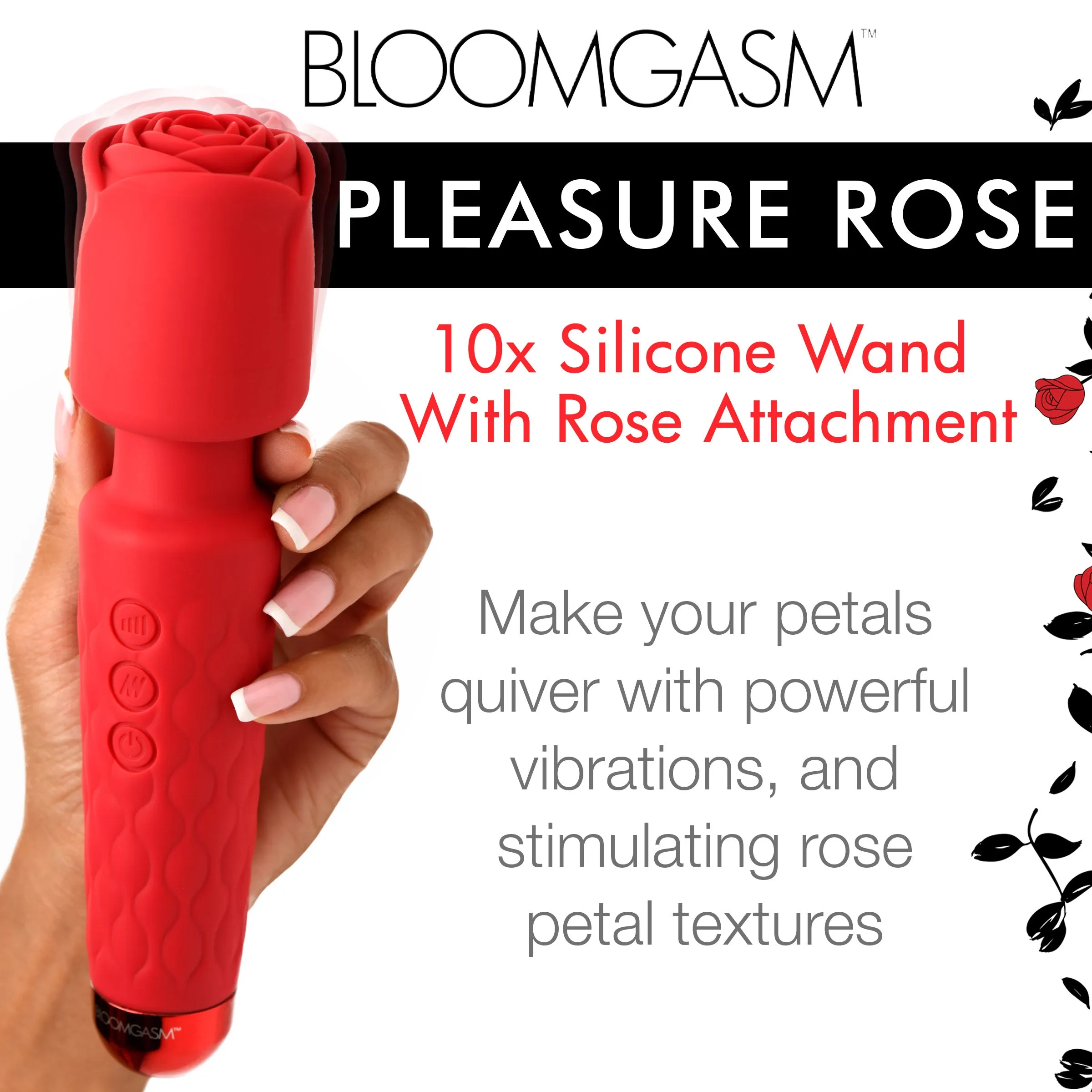 Rechargeable Rose Wand