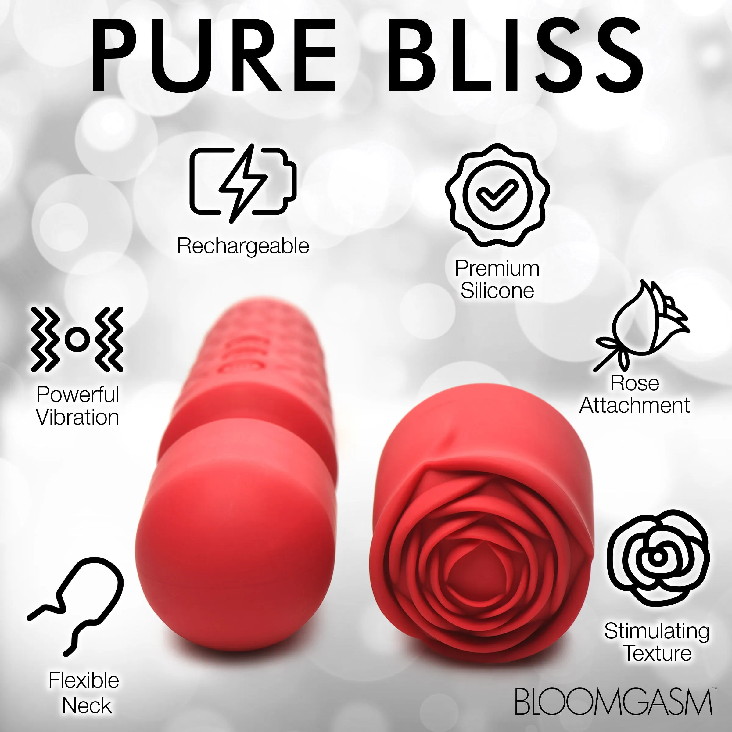 Rechargeable Rose Wand