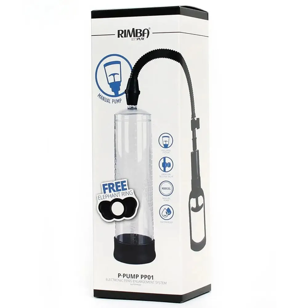 Rimba Silicone Clear Ppump Pp01 Manual Penis Enlarger