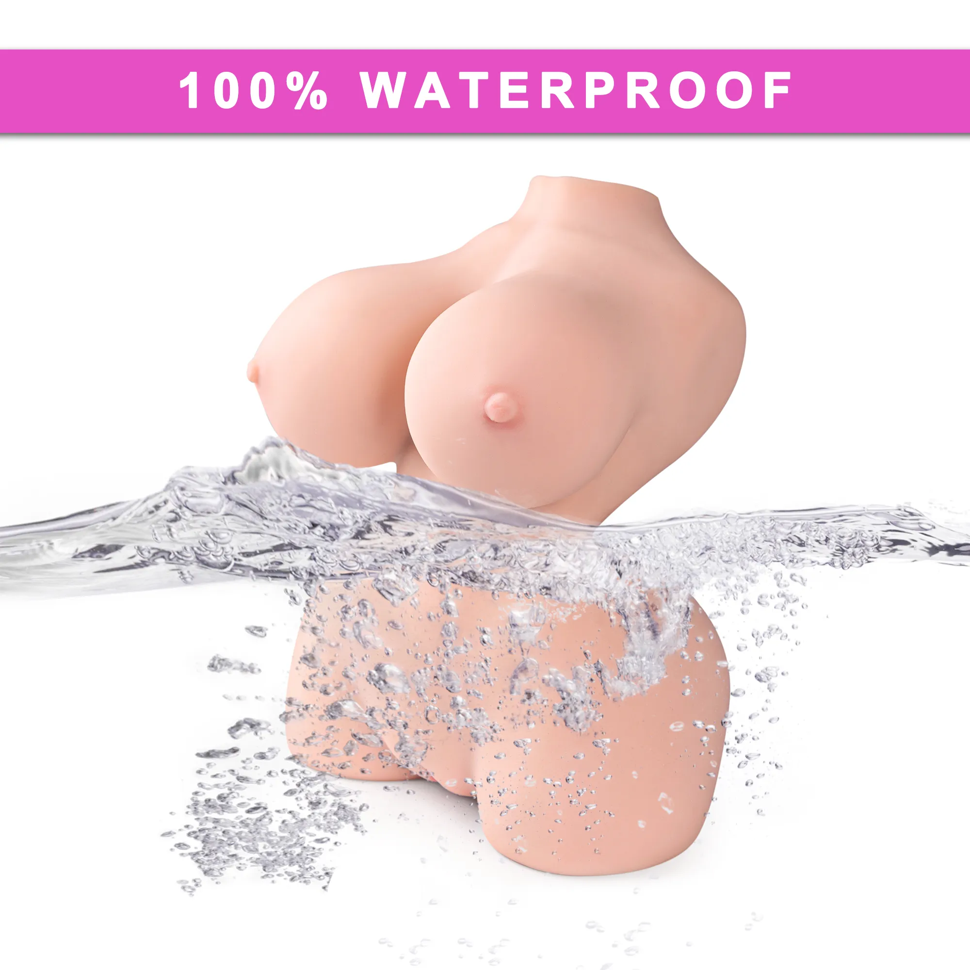 Rosalina: 10.5lb Curvy Body Mini Torso Sex Doll