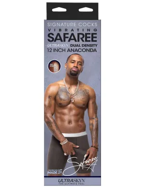 Safaree Vibrating 12 inch UltraSkyn Anaconda