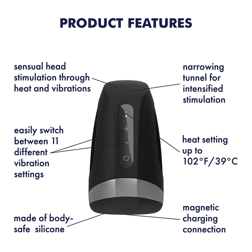 Satisfyer Men Heating Masturbator