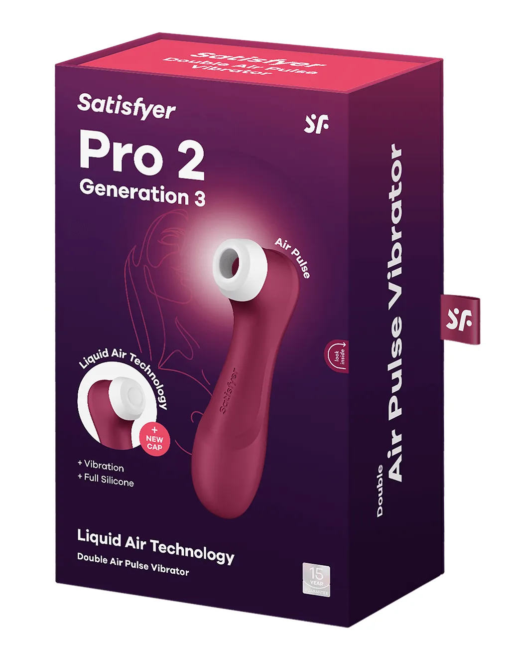 Satisfyer Pro 2 Gen 3 Liquid Air & App