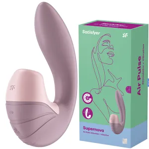 Satisfyer Supernova 2-in-1 Flexible G-Spot Vibrator Clitoral Stimulator Oral Sex
